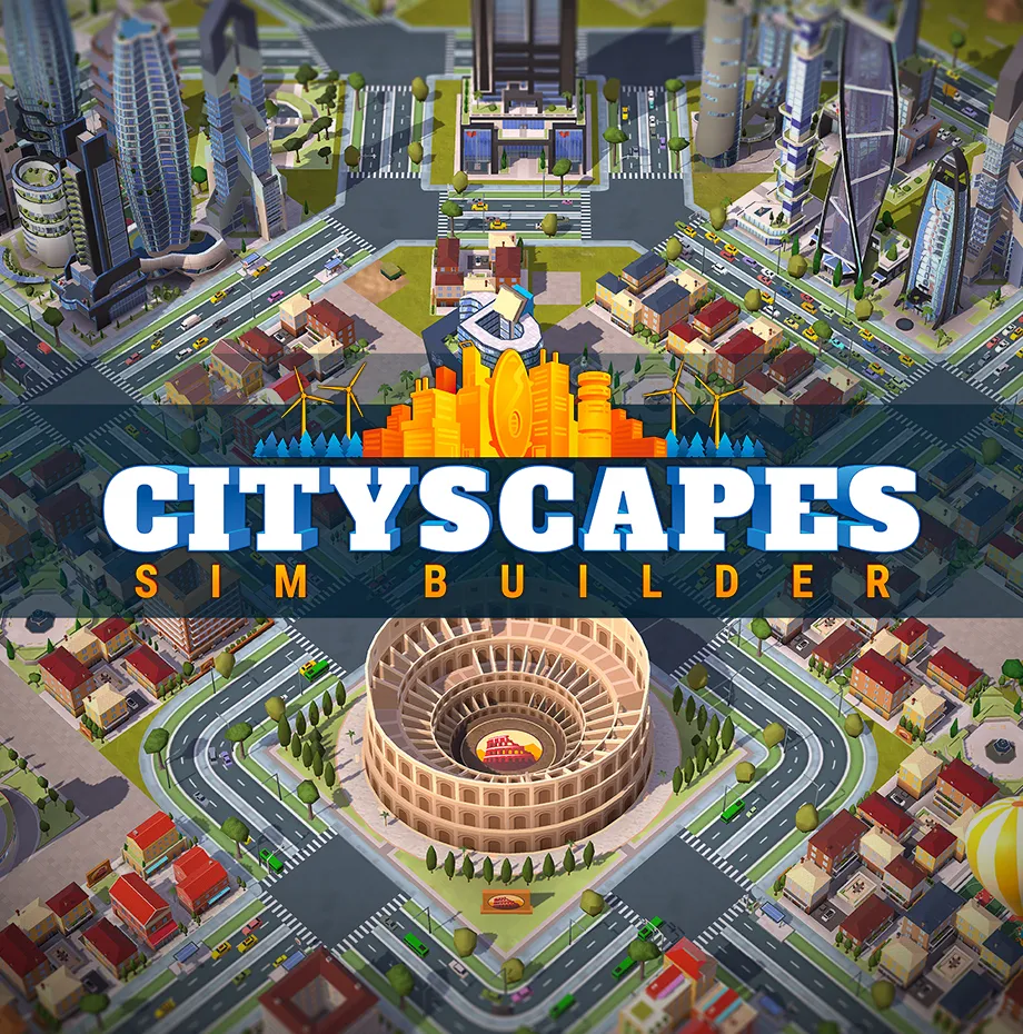Cityscapes: Sim Builder Logo