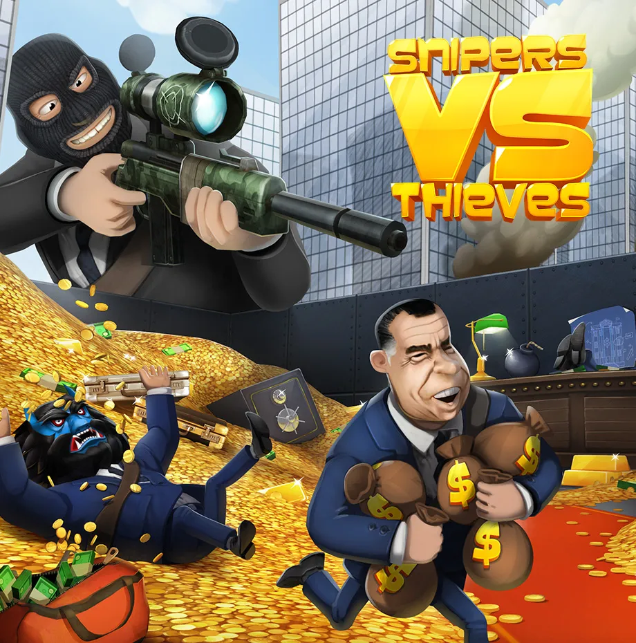 Snipers vs Thieves Logo